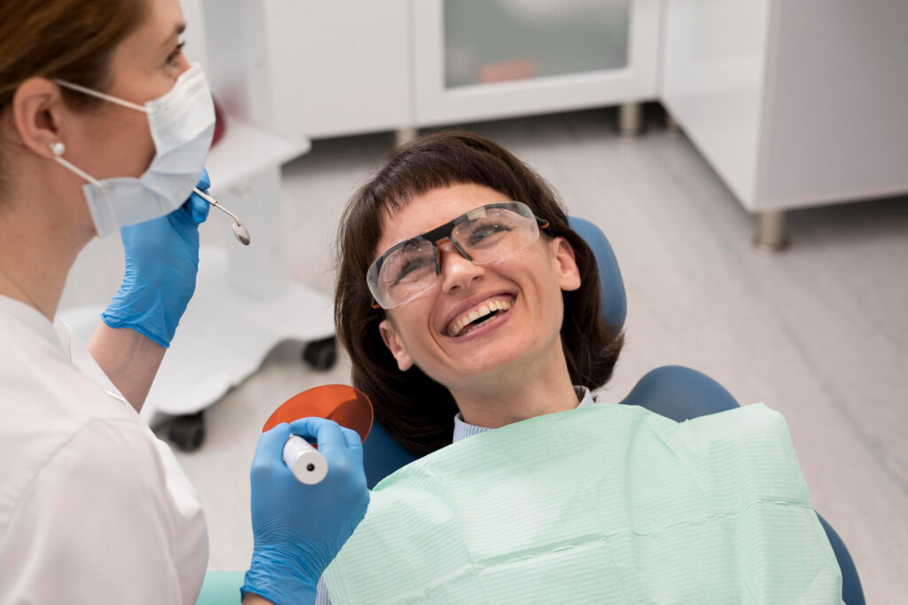 Paciente en el dentista
